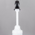 Kutol 9930BLK Health Guard Black Counter Mount Foaming Soap Dispenser 1000 mL