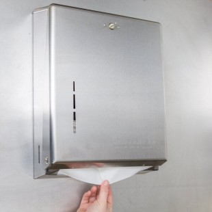 San Jamar T1900SS Stainless Steel C-Fold / Multi-Fold Towel Dispenser San Jamar T1900SS Stainless Steel C-Fold / Multi-Fold Towel Dispenser