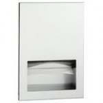 Bobrick B-35903 TrimLineSeries C Fold or Multifold Recessed Paper Towel Dispenser Bobrick B-35903 TrimLineSeries C Fold or Multifold Recessed Paper Towel Dispenser