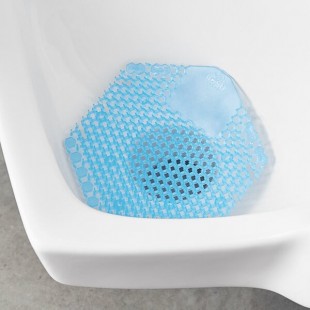 Fresh Products Wave 3D 3WDS-F-010I060M-06 Cotton Blossom Scent Urinal Screen - 10/Pack
