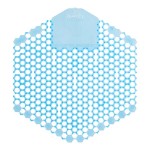 Fresh Products Wave 3D 3WDS-F-010I060M-06 Cotton Blossom Scent Urinal Screen - 10/Pack Fresh Products Wave 3D 3WDS-F-010I060M-06 Cotton Blossom Scent Urinal Screen - 10/Pack