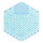 Fresh Products Wave 3D 3WDS-F-010I060M-06 Cotton Blossom Scent Urinal Screen - 10/Pack Fresh Products Wave 3D 3WDS-F-010I060M-06 Cotton Blossom Scent Urinal Screen - 10/Pack