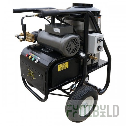 Cam Spray 2725SHDE SH Series Portable Diesel Fired Hot Water Pressure Washer - 2700 PSI; 2.5 GPM