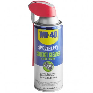 WD-40 300554 Specialist 11 oz. Electrical Contact Cleaner Spray - 6/Case WD-40 300554 Specialist 11 oz. Electrical Contact Cleaner Spray - 6/Case