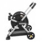 Gorilla GRM-225G Anodized Aluminum Mobile Hose Reel for 225' Hose with Storage Tray