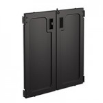 Suncast CCH225A Black High Security Janitor / Housekeeping Cart with Bag, Lockable Hood, and Non-Marring Wall Bumpers Suncast CCH225A Black High Security Janitor / Housekeeping Cart with Bag, Lockable Hood, and Non-Marring Wall Bumpers
