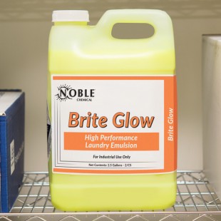 Noble 2.5 Gallon / 320 oz. Brite Glow High Performance Concentrated Laundry Emulsion - 2/Case Noble 2.5 Gallon / 320 oz. Brite Glow High Performance Concentrated Laundry Emulsion - 2/Case