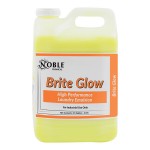 Noble 2.5 Gallon / 320 oz. Brite Glow High Performance Concentrated Laundry Emulsion - 2/Case