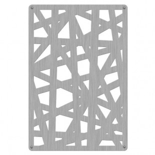 Commercial Zone 725829 Stainless Steel Replacement Panels with Intermingle Design for 42 Gallon Trash and Recycling Bins - 4/Pack Commercial Zone 725829 Stainless Steel Replacement Panels with Intermingle Design for 42 Gallon Trash and Recycling Bins - 4/Pack