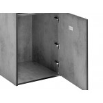 Lancaster Table & Seating Waste 35 Gallon Concrete Waste Receptacle Enclosure with Lancaster Table & Seating Waste 35 Gallon Concrete Waste Receptacle Enclosure with