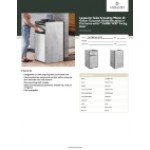 Lancaster Table & Seating Waste 35 Gallon Concrete Waste Receptacle Enclosure with Lancaster Table & Seating Waste 35 Gallon Concrete Waste Receptacle Enclosure with