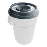PourAway Gray Lid and (2) 2.5 Gallon Liquid Waste Disposal Tank Set for 32 Gallon Trash Cans PourAway Gray Lid and (2) 2.5 Gallon Liquid Waste Disposal Tank Set for 32 Gallon Trash Cans