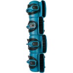 XPOWER P-600A-Blue 3-Speed Air Mover with GFCi Power Outlets - 1/3 hp