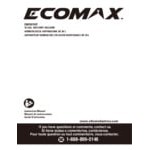 Ecomax EM18191P 10 Gallon 4 Peak hp Wet / Dry Vacuum with Tool Kit - 120V, 1 Phase