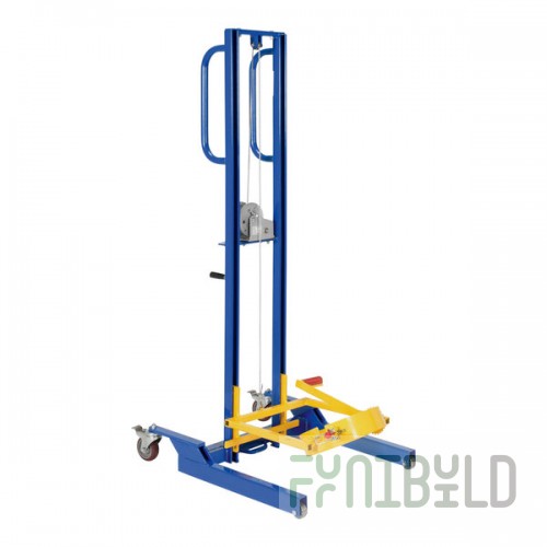 Vestil 125 lb. Steel Variable Height Pail Dispenser LLW-PAILD-100