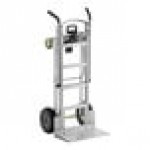 Cosco 1,000 lb. 3-in-1 Assist Series Aluminum Hand Truck/Cart with Heavy-Duty Flat Free Wheels 12312ABL1E