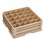 Vollrath CR6BB Traex® 25 Compartment Beige Full-Size Closed Wall 6 3/8