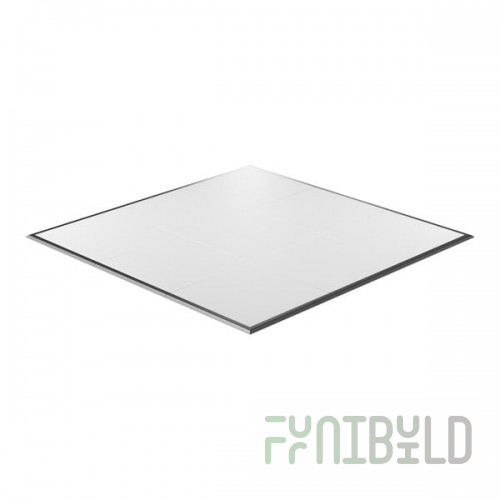 California Portable Dance Floor 12' x 12' White Composite Laminate Portable Dance Floor
