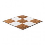 California Portable Dance Floor 12' x 12' White Composite Laminate Portable Dance Floor California Portable Dance Floor 12' x 12' White Composite Laminate Portable Dance Floor
