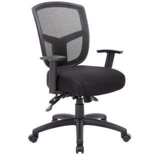 Boss B6023 Black Contract Mesh Task Chair Boss B6023 Black Contract Mesh Task Chair