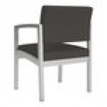 Lesro Lenox Steel Patriot Plus Charcoal Vinyl Guest Arm Chair Lesro Lenox Steel Patriot Plus Charcoal Vinyl Guest Arm Chair