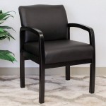 Boss B9580BK-BK Black NTR (No Tools Required) Guest Chair
