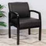 Boss B9580BK-BK Black NTR (No Tools Required) Guest Chair