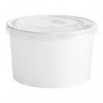 Choice 16 oz. Blue Paper Frozen Yogurt / Food Cup with Flat Lid - 50/Case Choice 16 oz. Blue Paper Frozen Yogurt / Food Cup with Flat Lid - 50/Case