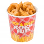 Choice 16 oz. French Fry Cup - 50/Pack Choice 16 oz. French Fry Cup - 50/Pack