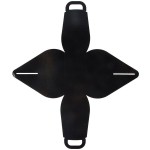 Enjay B-TULIPDOUBLEBLACK 9 3/8