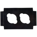 Enjay B-TULIPDOUBLEBLACK 9 3/8