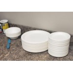 EcoChoice 12 oz. Compostable White Plant Fiber Bowl - 1,000/Case EcoChoice 12 oz. Compostable White Plant Fiber Bowl - 1,000/Case