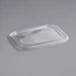 World Centric GreenLight Compliant PLA Plastic Compostable Lid for 36-60 oz. Fiber Containers - 400/Case