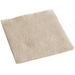 Hoffmaster Natural Onyx Linen-Like 1/4 Fold Beverage Napkin - 9.5 Hoffmaster Natural Onyx Linen-Like 1/4 Fold Beverage Napkin - 9.5
