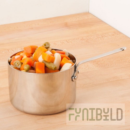 American Metalcraft SHSP53 27.38 oz. Stainless Steel Pan