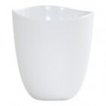 Cal-Mil Bali 48 oz. Ivory Irregular Round Melamine Dressing Crock - 6/Case Cal-Mil Bali 48 oz. Ivory Irregular Round Melamine Dressing Crock - 6/Case