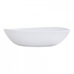 Cal-Mil Bali 48 oz. Ivory Irregular Round Melamine Dressing Crock - 6/Case Cal-Mil Bali 48 oz. Ivory Irregular Round Melamine Dressing Crock - 6/Case