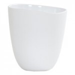 Cal-Mil Bali 48 oz. Ivory Irregular Round Melamine Dressing Crock - 6/Case Cal-Mil Bali 48 oz. Ivory Irregular Round Melamine Dressing Crock - 6/Case