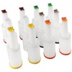 Carlisle PS204AST00 Store 'N Pour PourPlus 12-Piece Assorted Spout / Neck Set Carlisle PS204AST00 Store 'N Pour PourPlus 12-Piece Assorted Spout / Neck Set