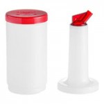 Carlisle PS204AST00 Store 'N Pour PourPlus 12-Piece Assorted Spout / Neck Set Carlisle PS204AST00 Store 'N Pour PourPlus 12-Piece Assorted Spout / Neck Set