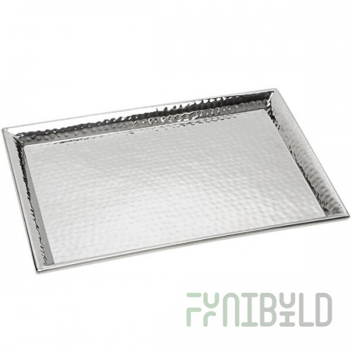 American Metalcraft HMSP1813 Half Size Hammered Stainless Steel Sheet Pan