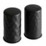 American Metalcraft BHSP2 2 oz. Black Hammered Finish Salt and Pepper Shaker Set American Metalcraft BHSP2 2 oz. Black Hammered Finish Salt and Pepper Shaker Set