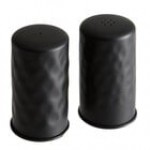 American Metalcraft BHSP2 2 oz. Black Hammered Finish Salt and Pepper Shaker Set American Metalcraft BHSP2 2 oz. Black Hammered Finish Salt and Pepper Shaker Set