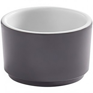 American Metalcraft Unity 2 oz. Round Melamine Graphite Sauce Cup - 12/Case American Metalcraft Unity 2 oz. Round Melamine Graphite Sauce Cup - 12/Case