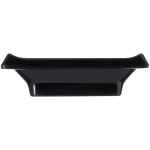 Carlisle 086403 2 oz. Black Japanese Style Melamine Ramekin - 48/Case