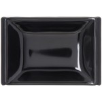 Carlisle 086403 2 oz. Black Japanese Style Melamine Ramekin - 48/Case