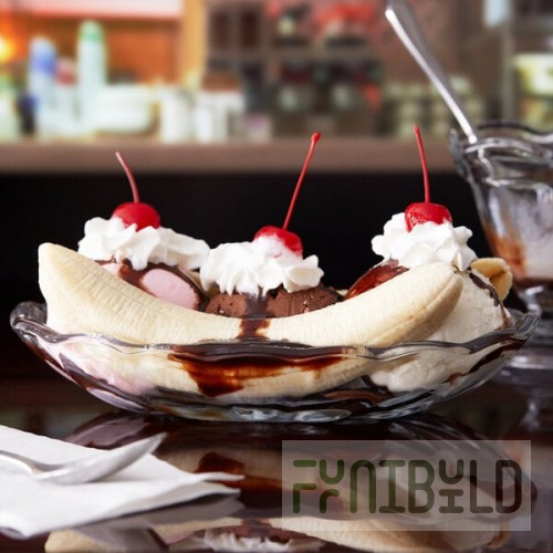 Anchor Hocking 561G 8.25 oz. Crystal Banana Split Dish - 12/Case