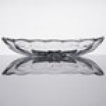 Anchor Hocking 561G 8.25 oz. Crystal Banana Split Dish - 12/Case