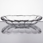 Anchor Hocking 561G 8.25 oz. Crystal Banana Split Dish - 12/Case