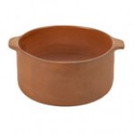 Maria Portugal Terracota Terra 30 oz. Sienna Stoneware Au Gratin Dish by Arc Cardinal - 2/Case